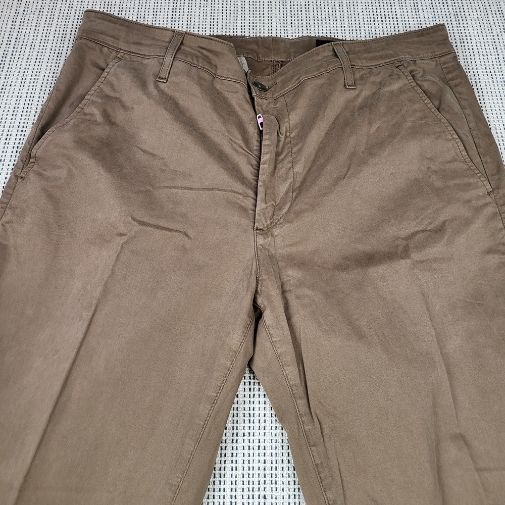 AG Adriano Goldschmied The Marshall Pants‎ Mens 37x31 Brown Chino Slim Straight